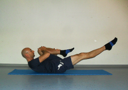 Pilates - One Leg Stretch
